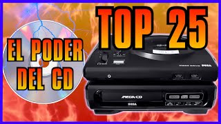 TOP 25 MEGA CD / SEGA CD 💿El Poder del CD