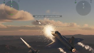 Unreal Engine Aircraft Chaff Evasion | Fighter Jet Countermeasure Showcase (UE5)