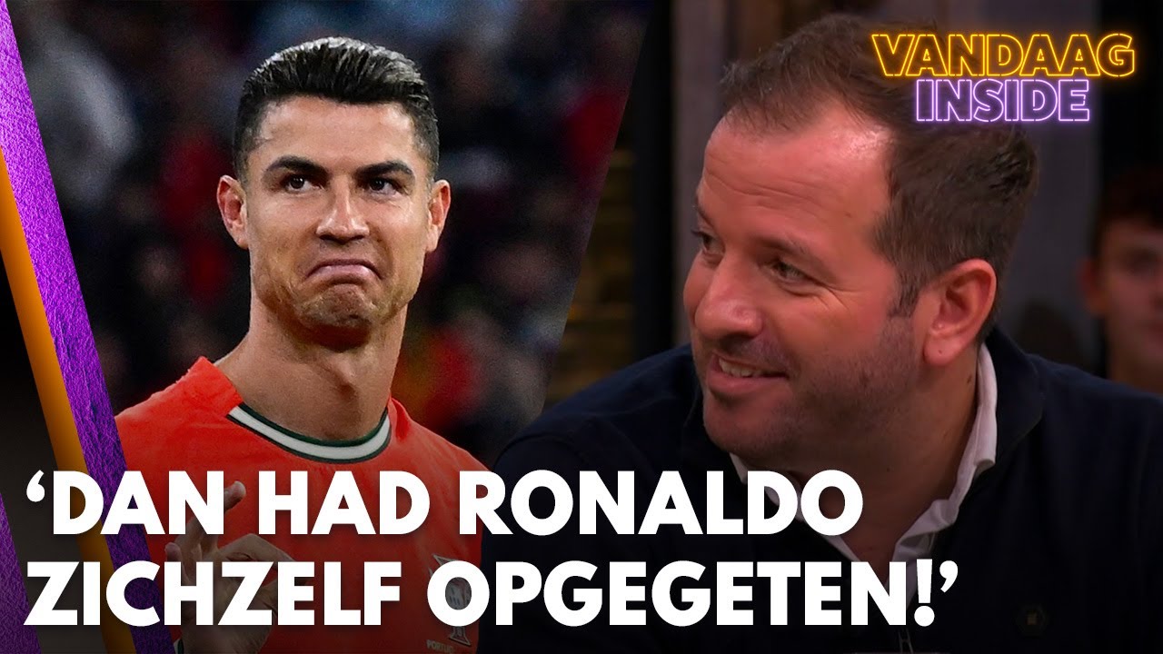 Van der Vaart: 'Als Cristiano Ronaldo van chocolade was geweest, had hij zichzelf opgegeten!'