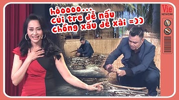 Tự Long chặt củi, Hạnh Thuý hát hò "chồng xấu dễ xài, chồng khùng dễ xai" KÝ ỨC VUI VẺ