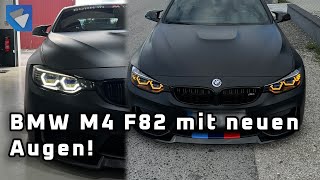 BMW M4 F82 Scheinwerfer Umbau! I BKM Electric