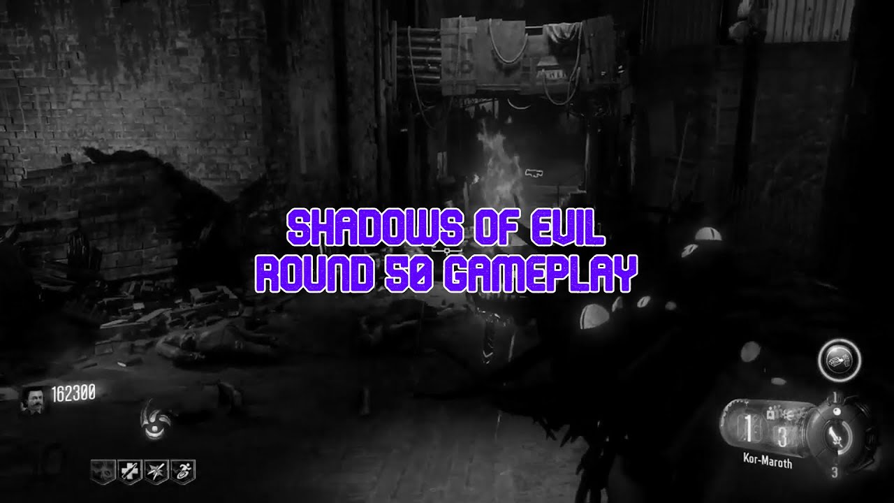 Shadows of Evil Round 50 Gameplay