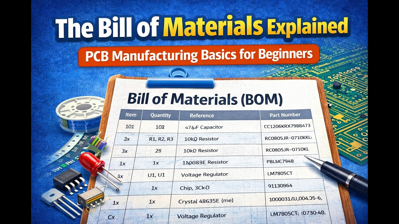 The Bill of Materials (BOM) Explained | PCB Manufacturing Basics for ...