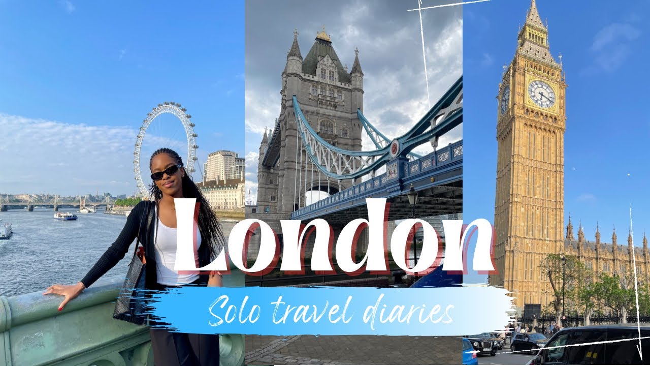 SOLO TRAVEL VLOG - 3 days in London:  Checking out all the “Must see” places and momuments