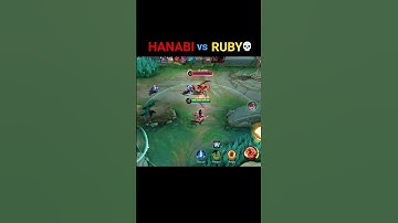 Hanabi 1v2 Clutch 💥 | Ruby Solo Kill 🔥 | MLBB Savage Moment 😱 #mlbb #shorts #hanabi