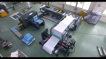 Shaft-less CHM-A4-2 A4 Paper cutting machine professional A4 Paper making machine #manufacturer