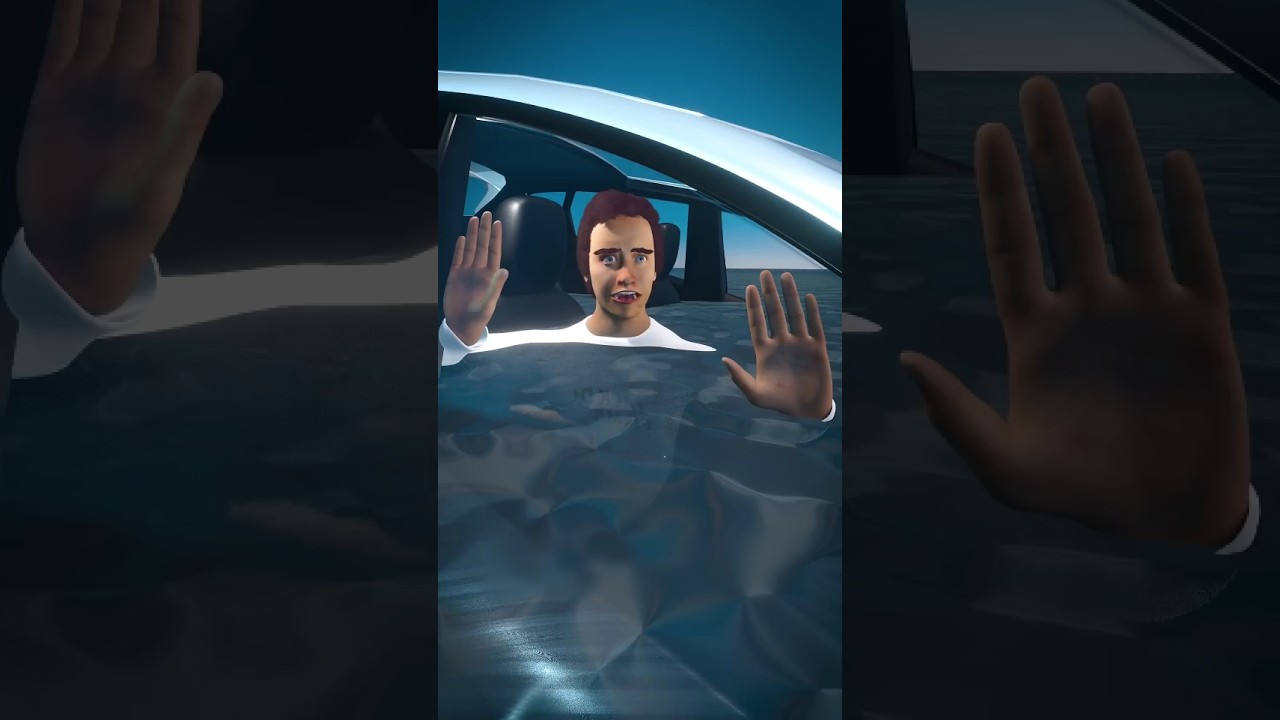 डूबती Car से जान कैसे बचाएं 😱