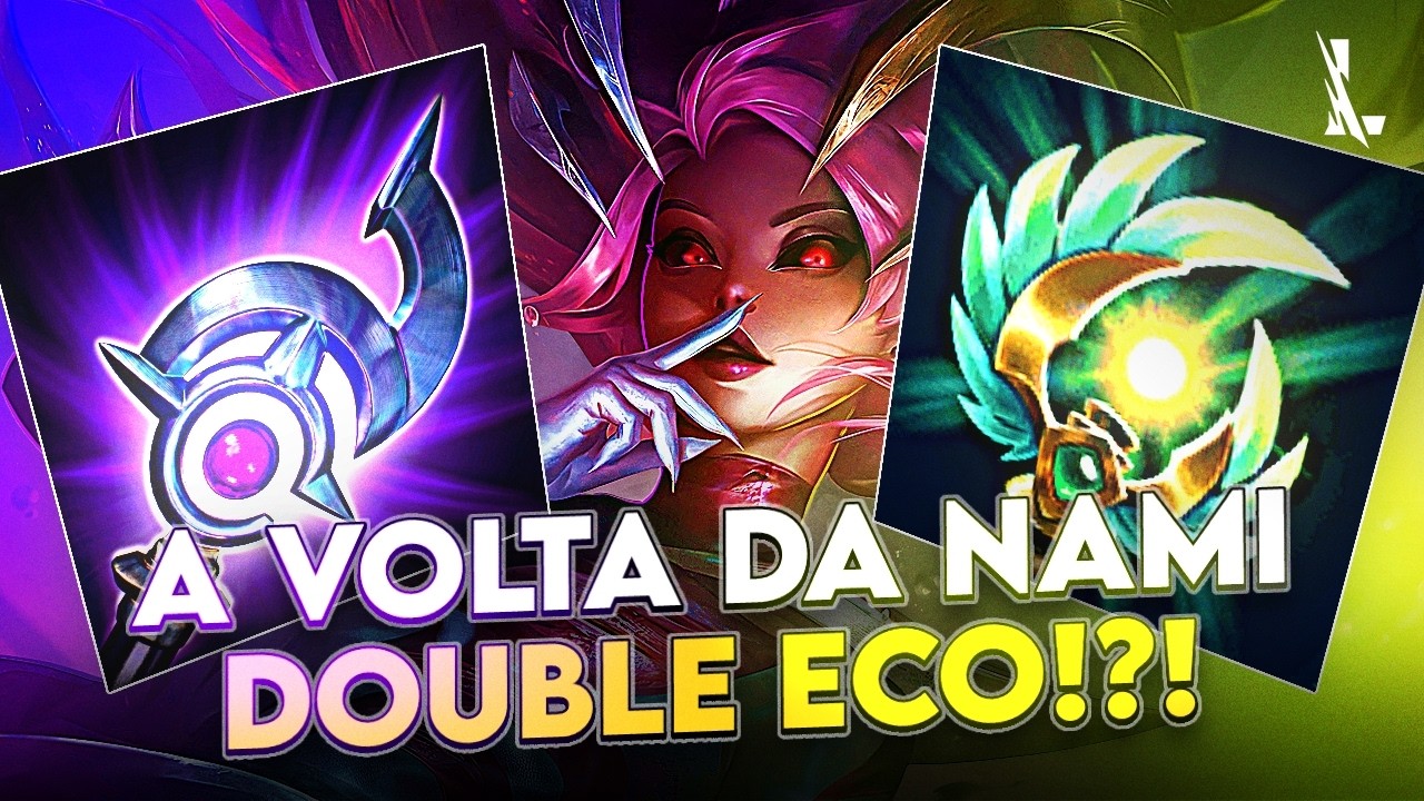 NAMI DE DOUBLE ECO E UM DESABAFO DA SITUAÇÃO DOS PEELS ATUALMENTE... | LoL Wild Rift