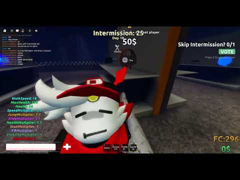 Playing Roblox Infinite nights with freddy doom