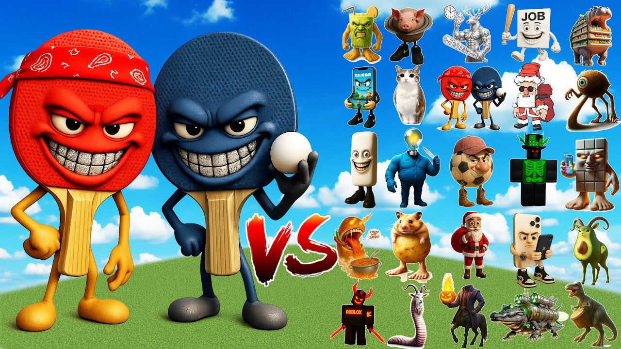 Пингпонг Картелино против НОВЫХ боссов Brainrot | Битва мобов в Minecraft