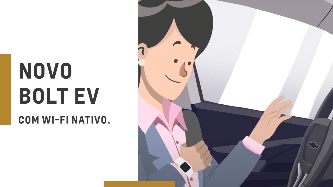 NOVO BOLT EV. COM WI-FI NATIVO.