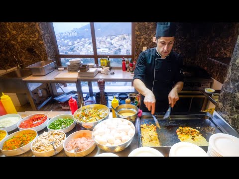 Staying at a 5-Star Hotel in IRAN! Buffet Breakfast + Full Room Tour in Tehran, Iran!