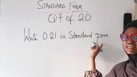 Q7 of 20 on STANDARD FORMKindly drop your answer in the comment section