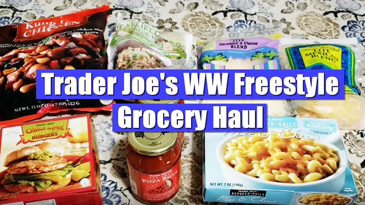 Small Trader Joe's WW Freestyle Grocery Haul