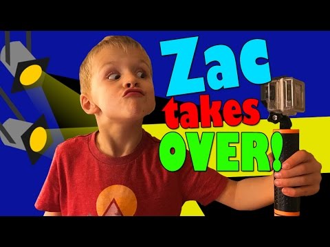 Zac TAKES OVER!!! - Zac's First Vlog
