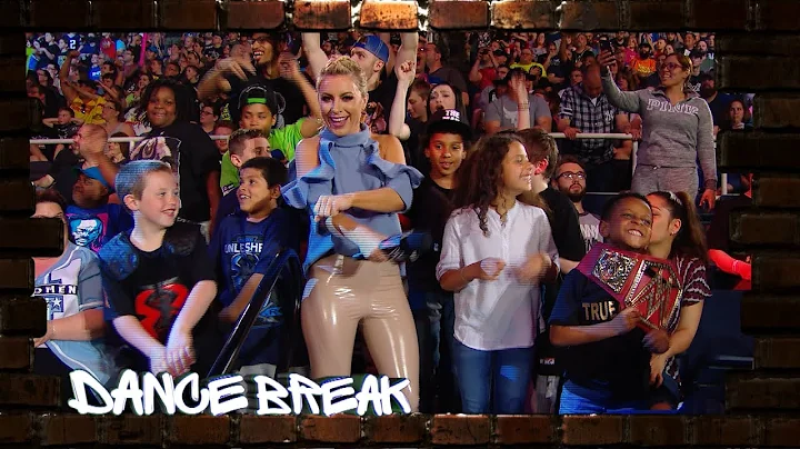 Sarah Schreiber leads a Dance Break at Raw: WWE Ex...