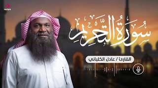تلاوة خاشعة تريح القلب من سورة التحريم .. بث مباشر للشيخ عادل الكلباني