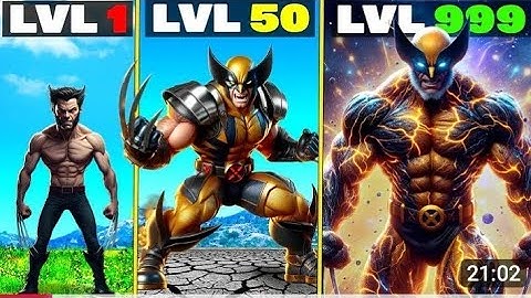 Level 1 WOLVERINE to Level 1,000,000,000 DEADPOOL in GTA 5