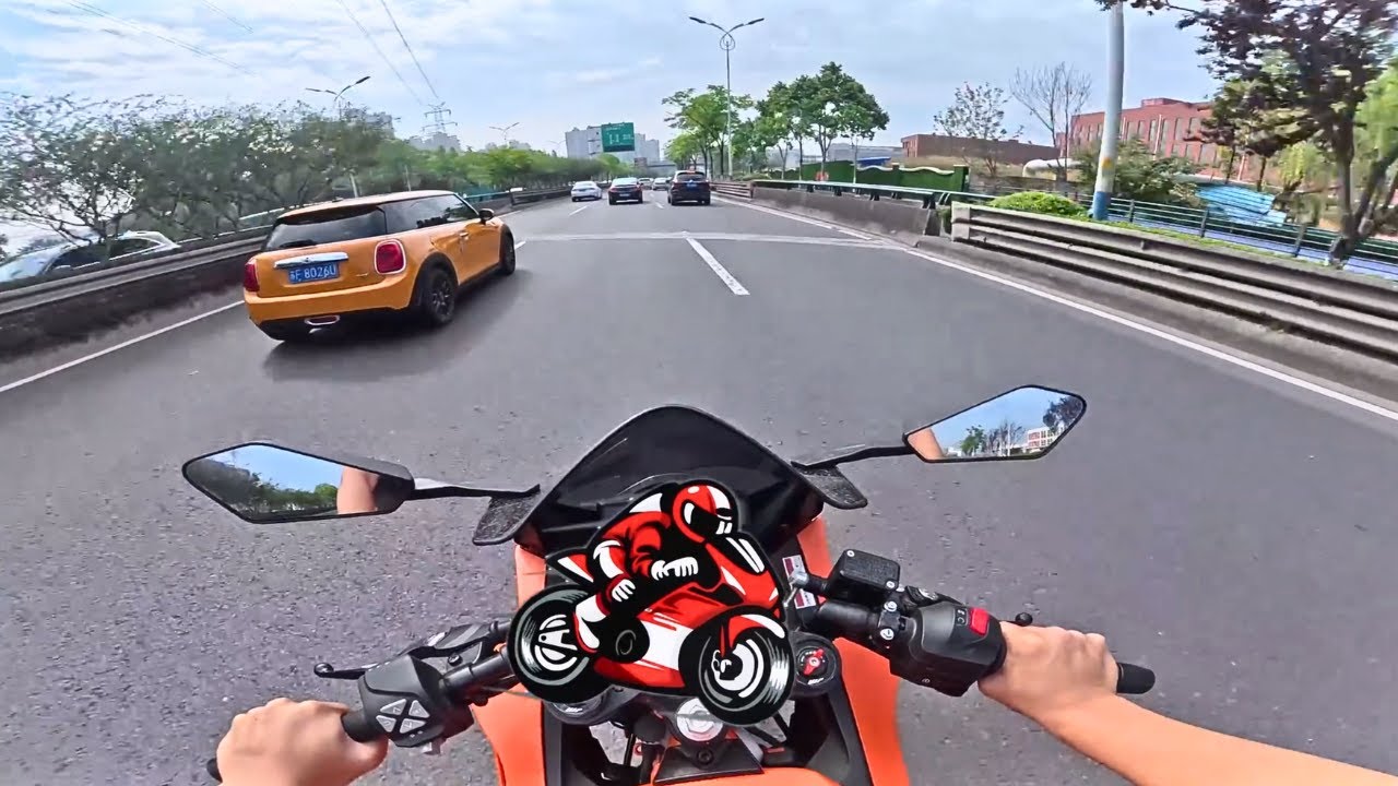 2025 KTM RC 390 POV Ride – Real Road Test Drive Experience