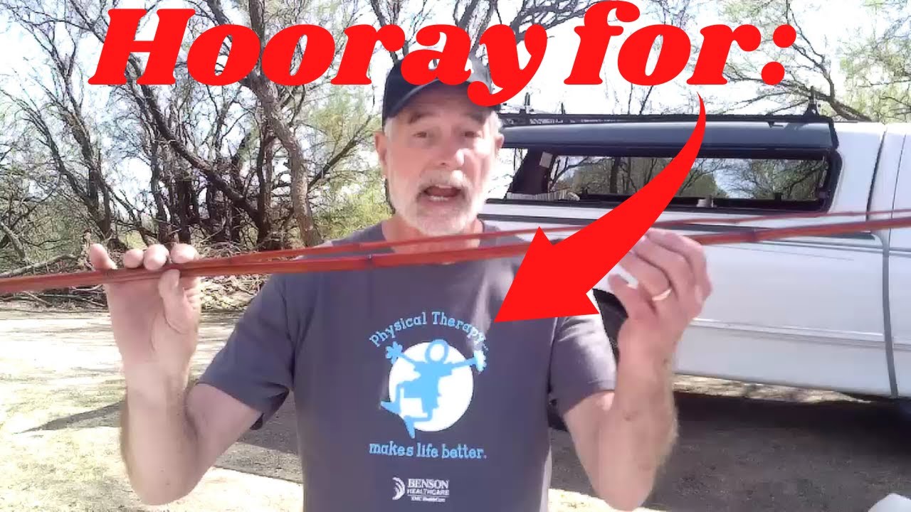 OLD TIMEY CANE POLE FISHING & PHYSICAL THERAPY Shoutout YouTube