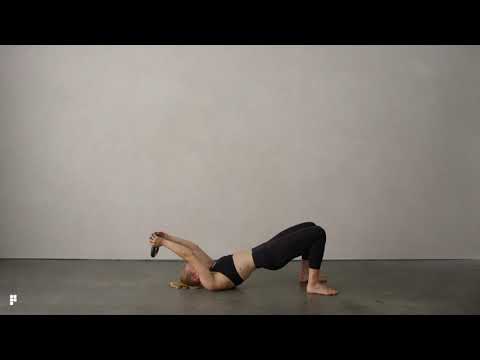 Glute Bridge Kettlebell Pullover