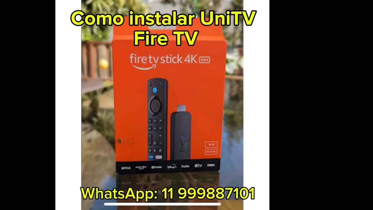 Como instalar UniTV Fire TV Amazon