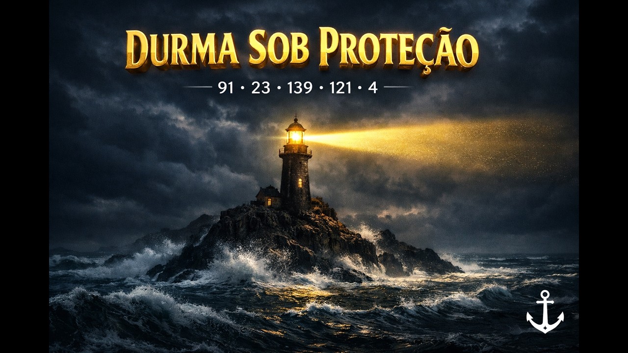 DURMA EM 5 MINUTOS: Salmos 91, 23, 139, 121 e 4 Narrados para Blindar sua Noite e sua Casa