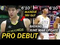 Nag-PRO Debut ang 6&#39;10 Gilas Geo Chiu | 6&#39;10 Batang June Mar Update