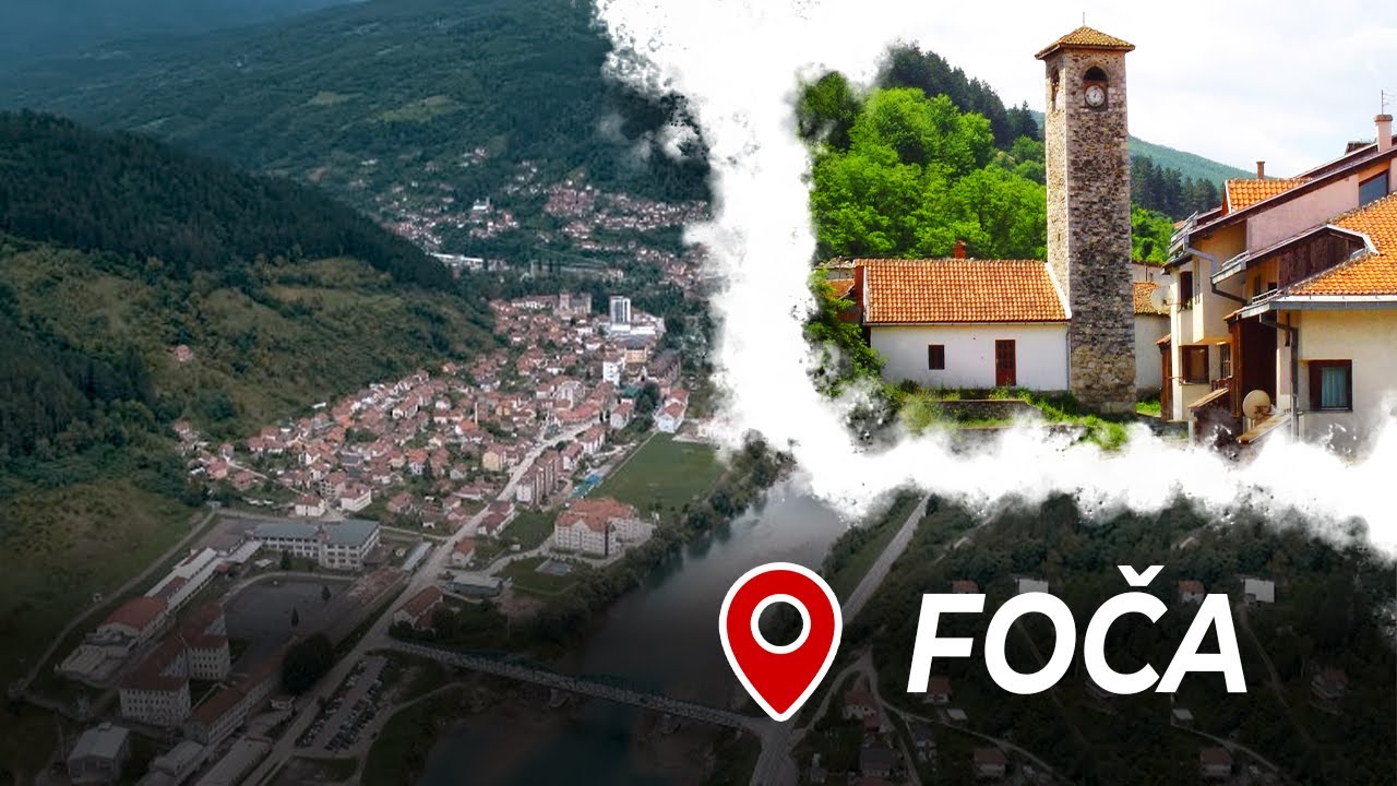 Foča | Kratki dokumentarac | Foča iz zraka | Obilazak općine Foča - YouTube
