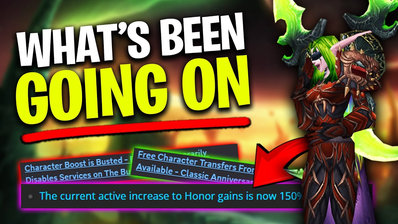 TBC Prepatch Launch Week Has Been... Interesting