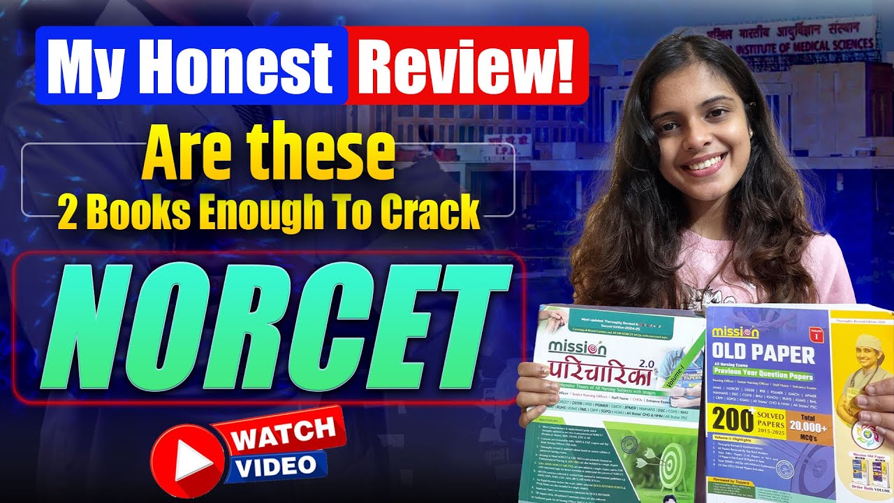 Is MISSION PARICHARIKA worth the hype? | Best books for NORCET | 