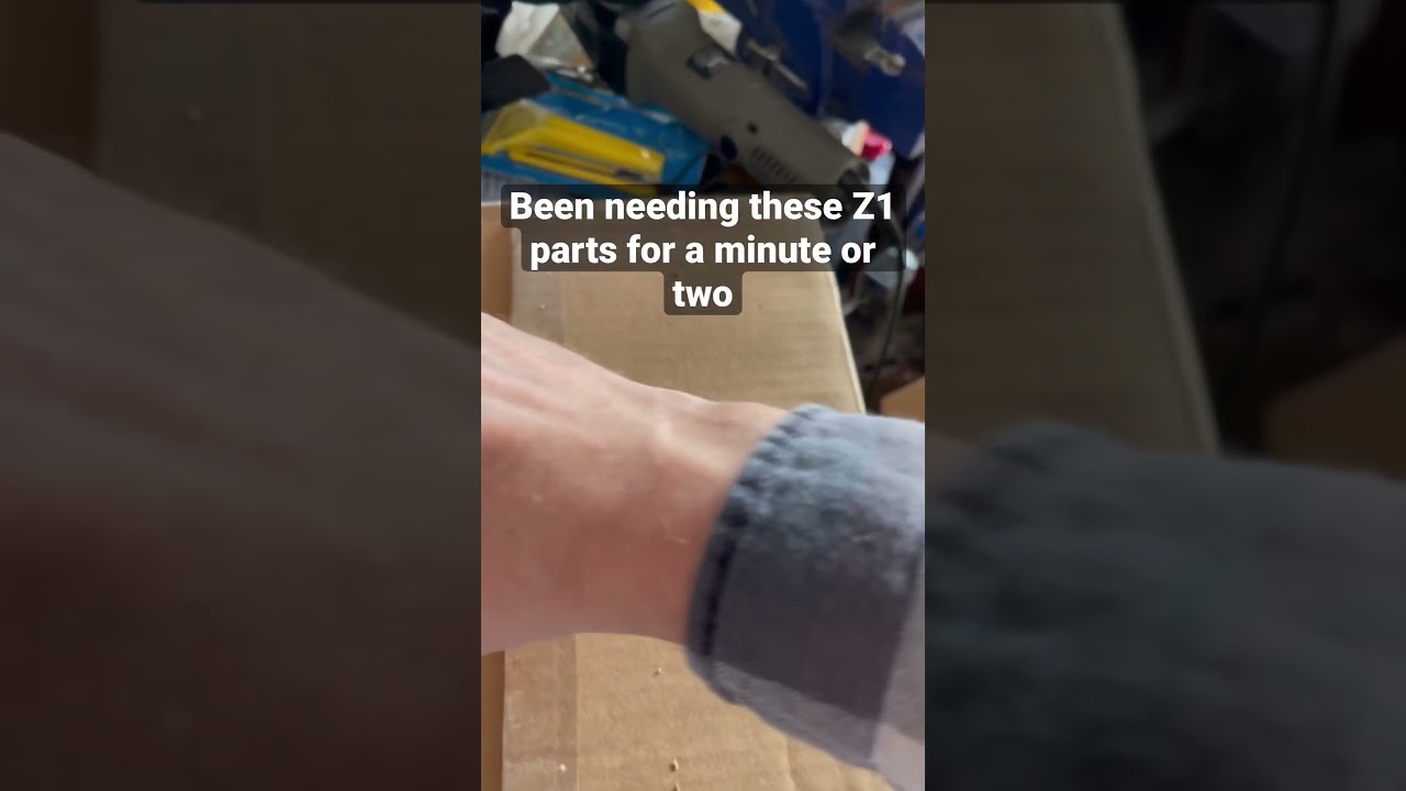 Z1 Parts have arrived!