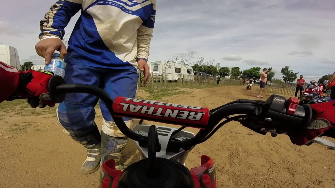 dylan harrison on crf 50 chippingham mx 28/5/17 auto track and kennit track