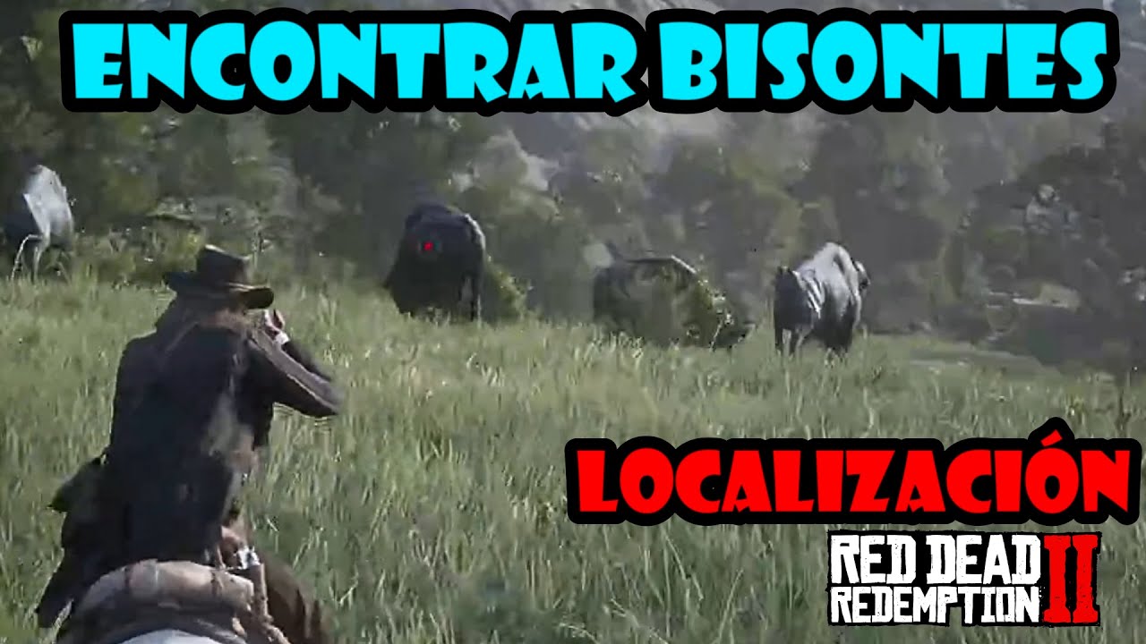 Red Dead Redemption 2 - 🦌 Donde encontrar BISONTES en 2025 🌍 - YouTube
