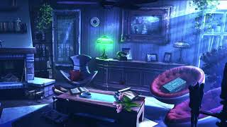 Video Game Ambience Asmr - (Noir Chronicles) Rain Sounds | Soft music | Dimly lit living room screenshot 4