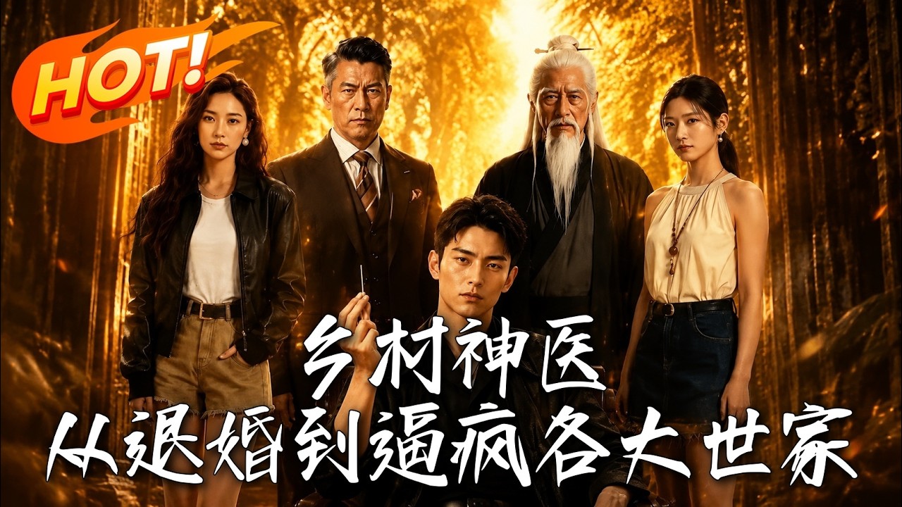 🔥退婚當天被當眾羞辱，我轉身挖出千年封印，召喚蛟龍踏平世家豪門！《鄉村神醫：從退婚到逼瘋各大世家？》#盛世短劇#短劇#AI短劇#逆襲#漫劇