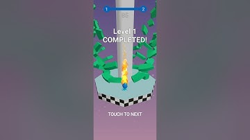 Stack Ball Level 1 #shorts #viral #trending #gaming #gameplay #games #video #shortvideo #viralshorts