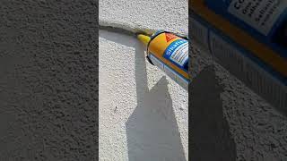 Reparando grieta definida parte 1 #acabados # grietas #fisuras