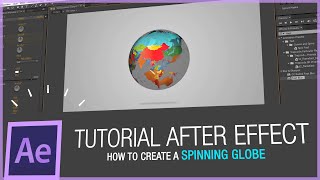 After Effects Tutorial  How To Create A Spinning Globe In After Effects  Hd 