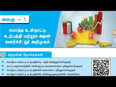 மொத்த உள்நாட்டு உற்பத்தி மற்றும் அதன் வளர்ச்சி : ஓர் அறிமுகம்,10th சமுக அறிவியல், பொருளாதாரம்