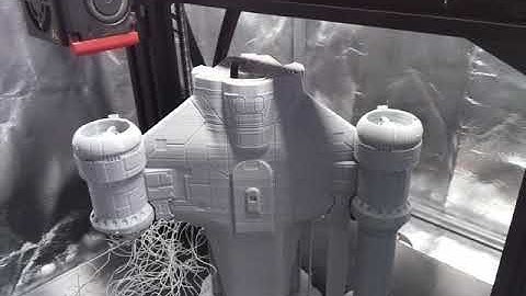 Razor Crest 3D Print Time-lapse - Catastrophic Failure