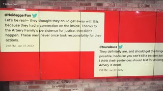 Social media reacts to sentencing in Ahmaud Arbery's death