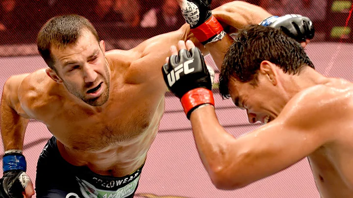 EVERY Luke Rockhold Finish EVER!!