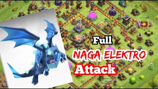 full naga elektro attack clash of clans th 11 game coc