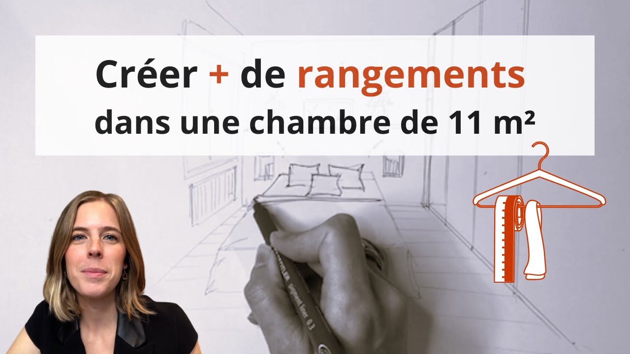 Créer plus de rangements dans une chambre de 11 m2