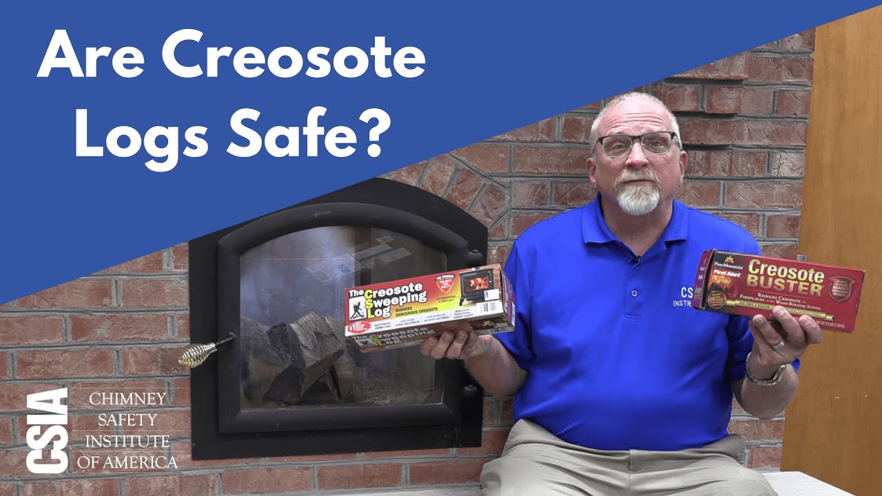 Are Creosote Logs Safe to Use? CSIA Director of Education Has the Answer -  YouTube