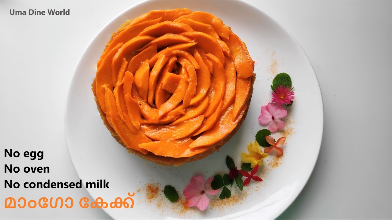 mango cake recipe in malayalam without egg | eggless mango cake recipe in malayalam without oven ...