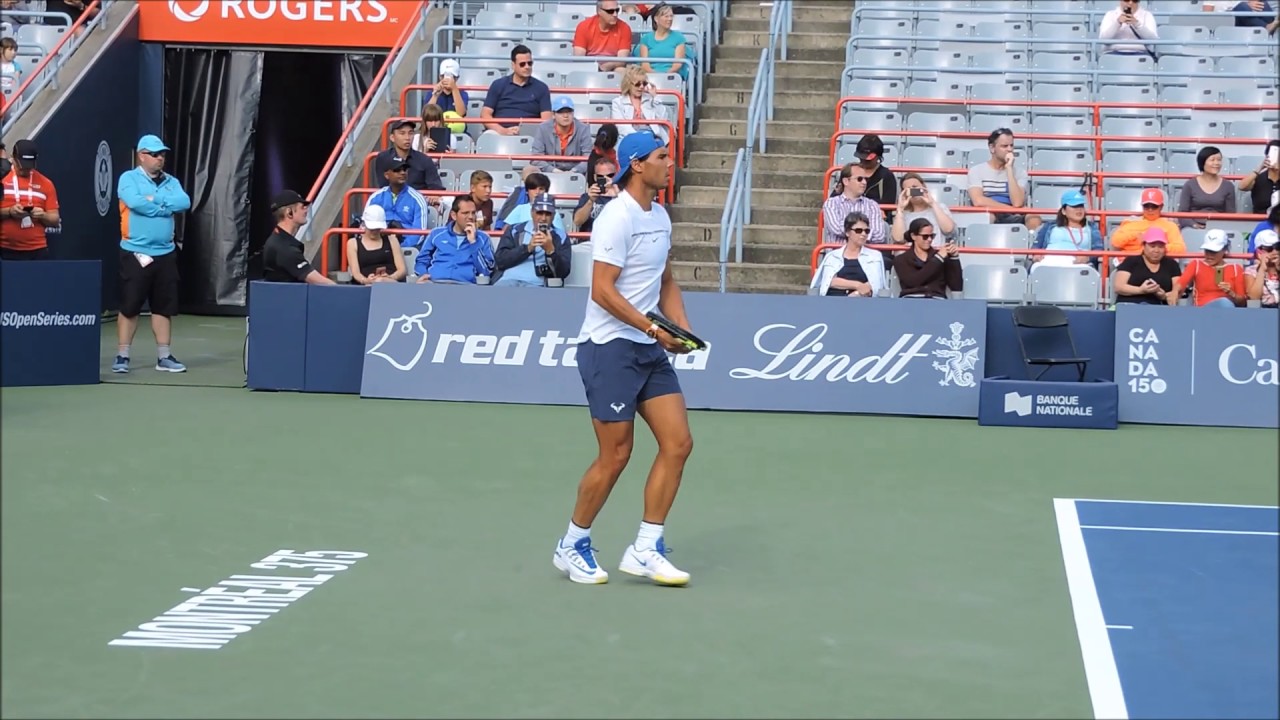 Rafa Nadal forehand drills 2 - YouTube