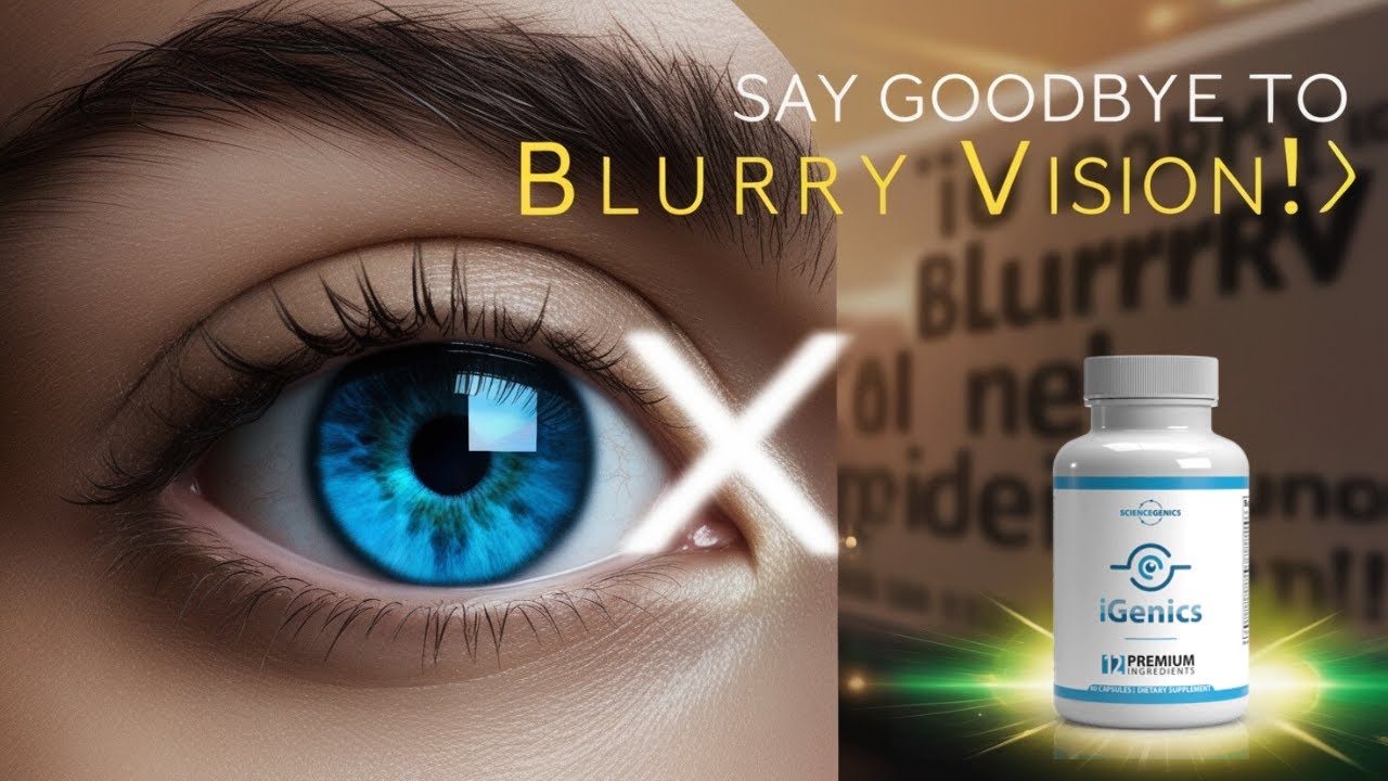 Clear Vision Naturally How iGenics is Changing Eye Health Forever!