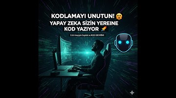 KODLAMAYI UNUTUN! 🤯 YAPAY ZEKA SİZİN YERİNİZE KOD YAZIYOR (GitHub Copilot vs ChatGPT)